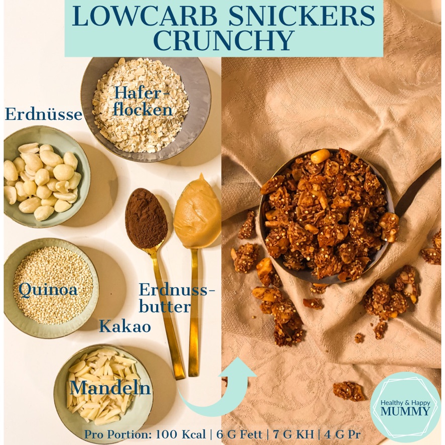 Lowcarb Snickers Crunchy