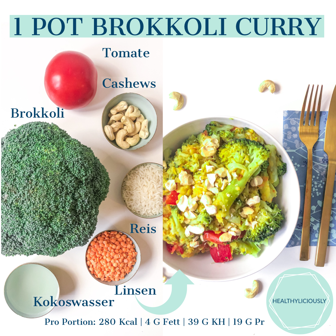 1 Pot Brokkoli Curry