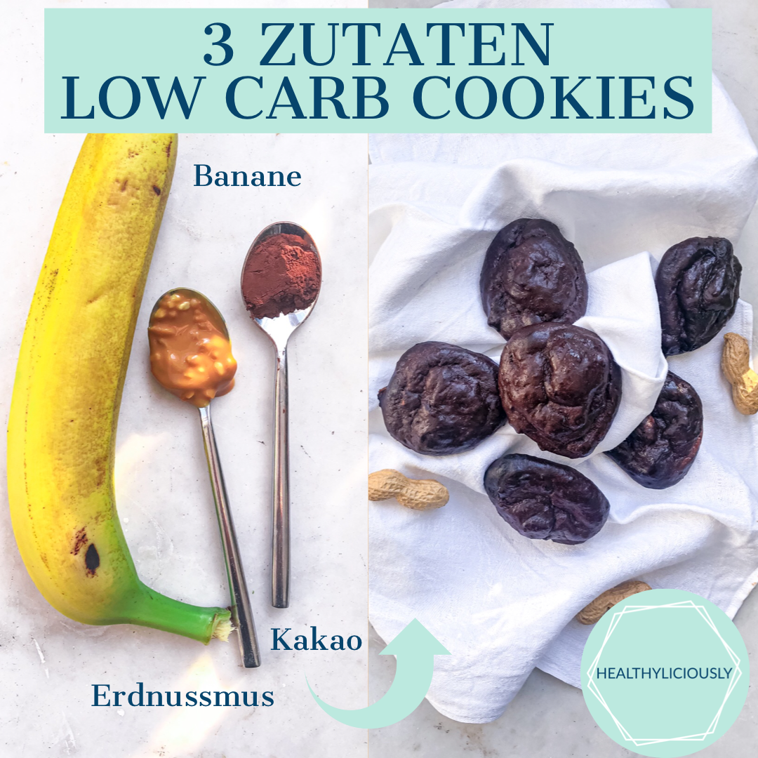 Schoko-Erdnuss-Bananen Cookies