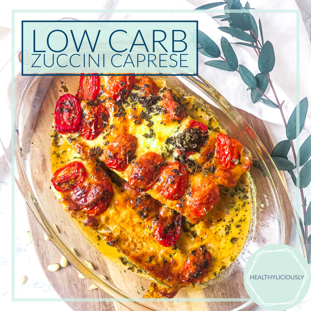 Low Carb Zucchini Caprese