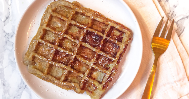 Banana Waffle low Carb