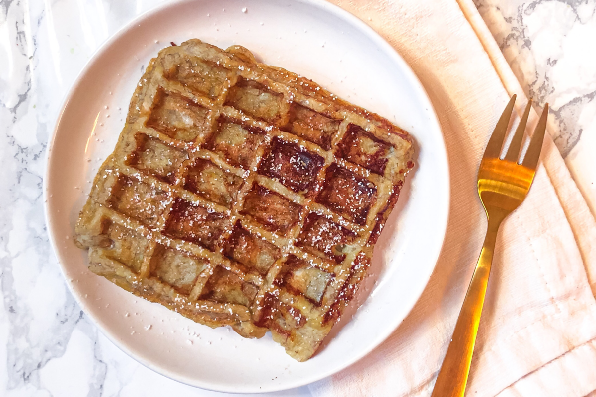 Banana Waffle low Carb