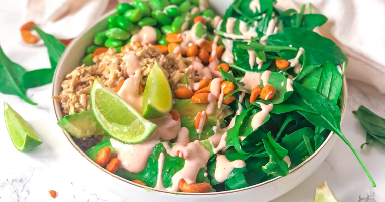 Sweet Tofu Sunshine Bowl