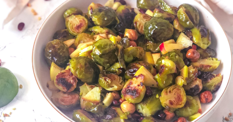 Gerösteter Rosenkohl mit Limetten-Dressing