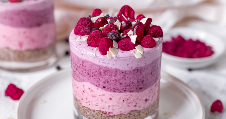 Triple Berry low Carb Dessert