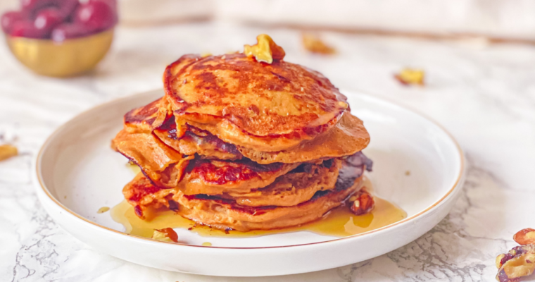 Salted Caramel Pancakes low Carb